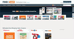 Desktop Screenshot of findnsave.bellinghamherald.com