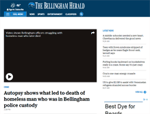 Tablet Screenshot of bellinghamherald.com
